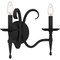 Quoizel Octavia Wall 2 Lights Earth Black OCA8714EK - alternate 4